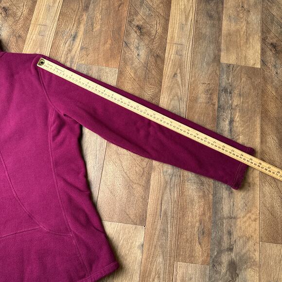 The North Face Morninglory Jacket Women's Medium Purple Full-Zip‎ Fleece 5572 - Picture 11 of 13